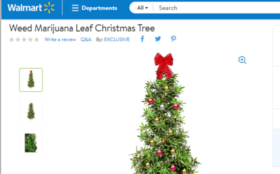 mainstream alert you can buy a weed leaf christmas tree mainstream alert you can buy a weed leaf christmas tree